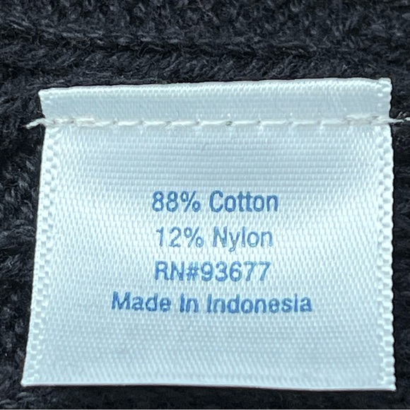 St. John’s Bay Women’s Long Sleeve Pullover Cable Knit, Ribbed Trim, V-Neck, Med - Picture 5 of 7